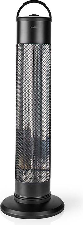 Produktbild Nedis HTPA20EBK schwarz Heizstrahler (1200 W)