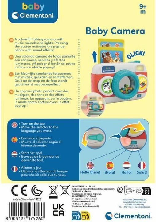 Produktbild Clementoni Baby Fotokamera (Französisch)