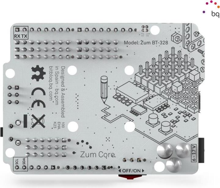 Actual product image BQ Circuit board ZUM BT-328 Core