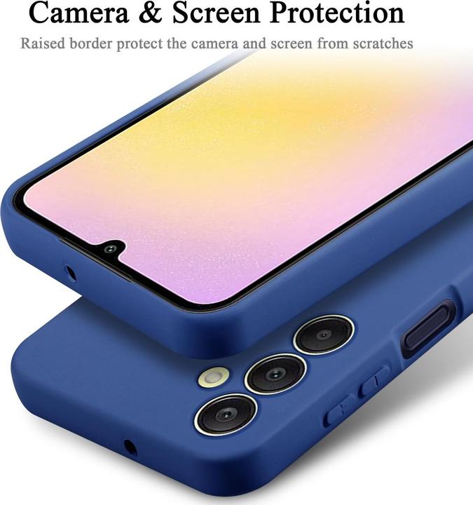 Produktbild Cadorabo Hülle für Samsung Galaxy A25 TPU im Liquid Schutz Silikon Design (Samsung Galaxy A25 5G)