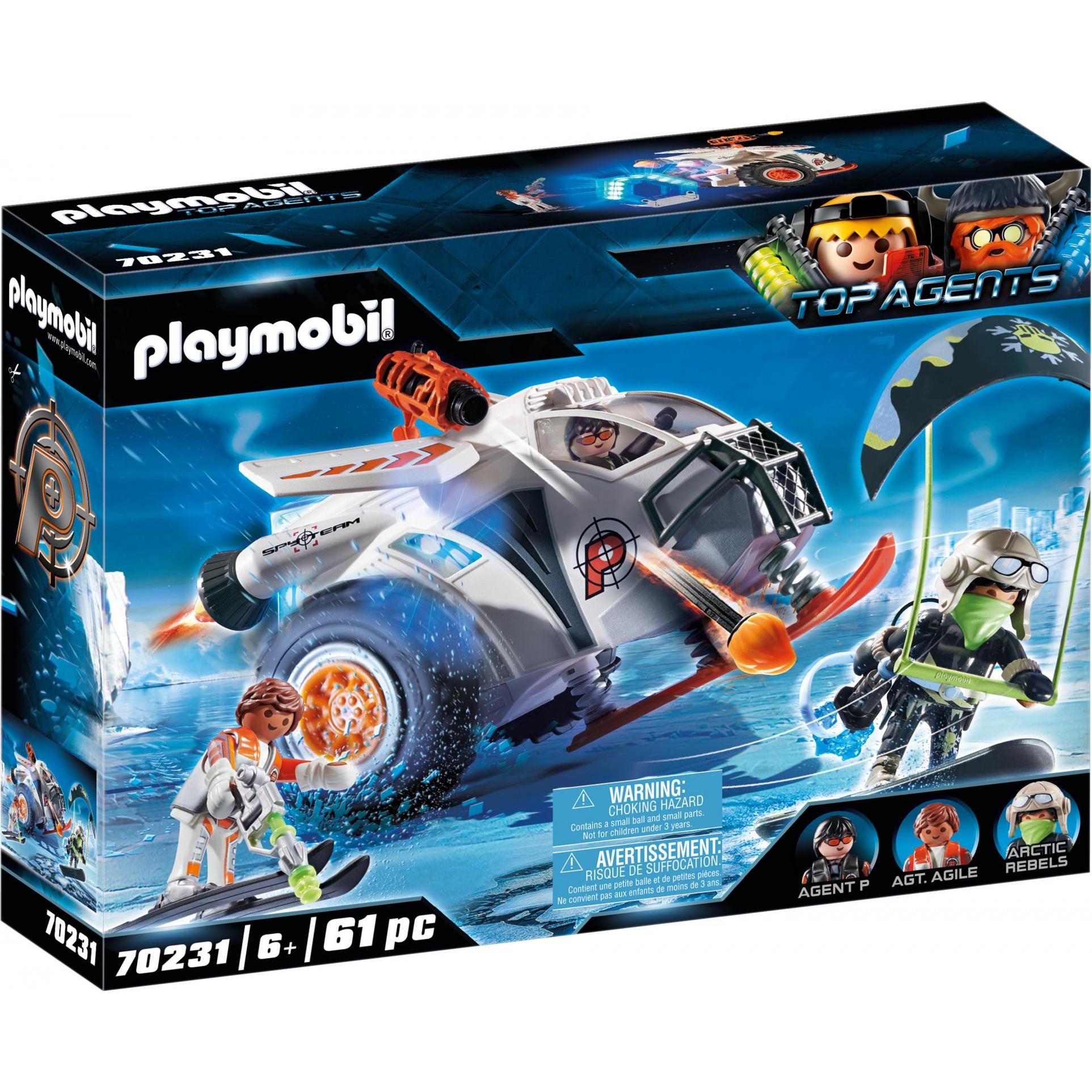 Playmobil Spy Team Schneegleiter (70231, Playmobil Top Agents)
