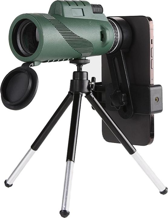 Produktbild König Design Monokular Starscope Teleskop 40 X 60 HD Monokular Nachtsicht Mit Handy-Stativ