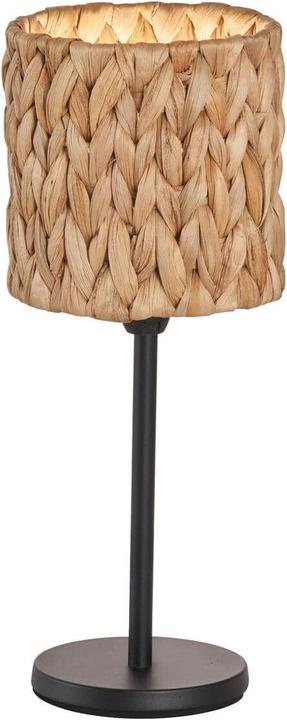 Image du produit Fischer & Honsel Honsel Hyazinthe Lampe de table E14 interrupteur Abat-jour Jacinthe d'eau nature noir sable