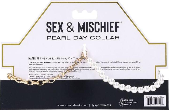 Produktbild Sportsheets Sex and Mischief Pearl Day Collar