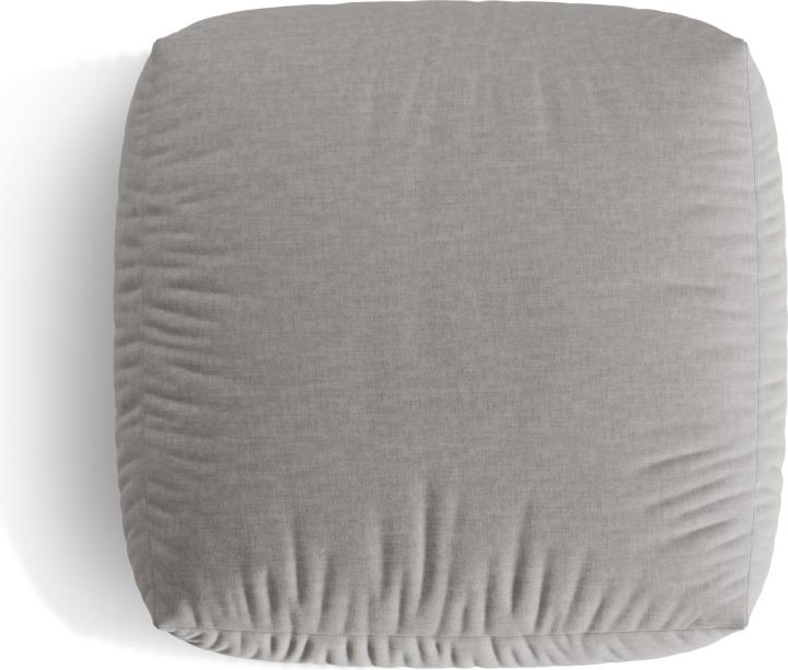Actual product image Micadoni Modular Pouf, "Martina", 1 Seat, 106x106x44 Made in Europe (Cushioned stools)