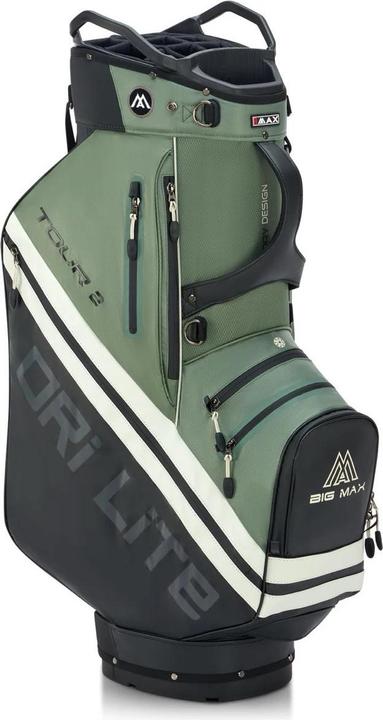 Produktbild Big Max Dri Lite Tour 2 Cartbag Schwarz/Olive/Weiss