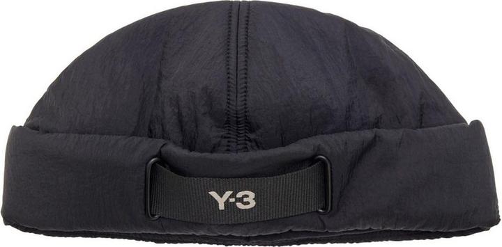 Actual product image Y-3 Unisex Adult Padded Webbing Beanie