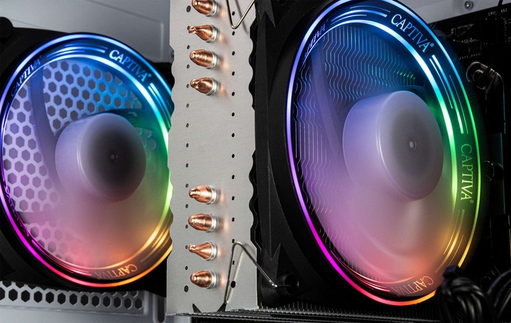 Image du produit Captiva R83-771 (AMD Ryzen 5 5600, 16 Go, 1000 Go, GeForce RTX 4060 Ti)