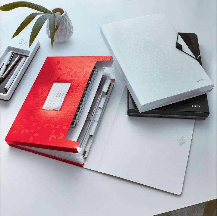 Produktbild Leitz Fächermappe A4 Wow rot (A4, 1x)