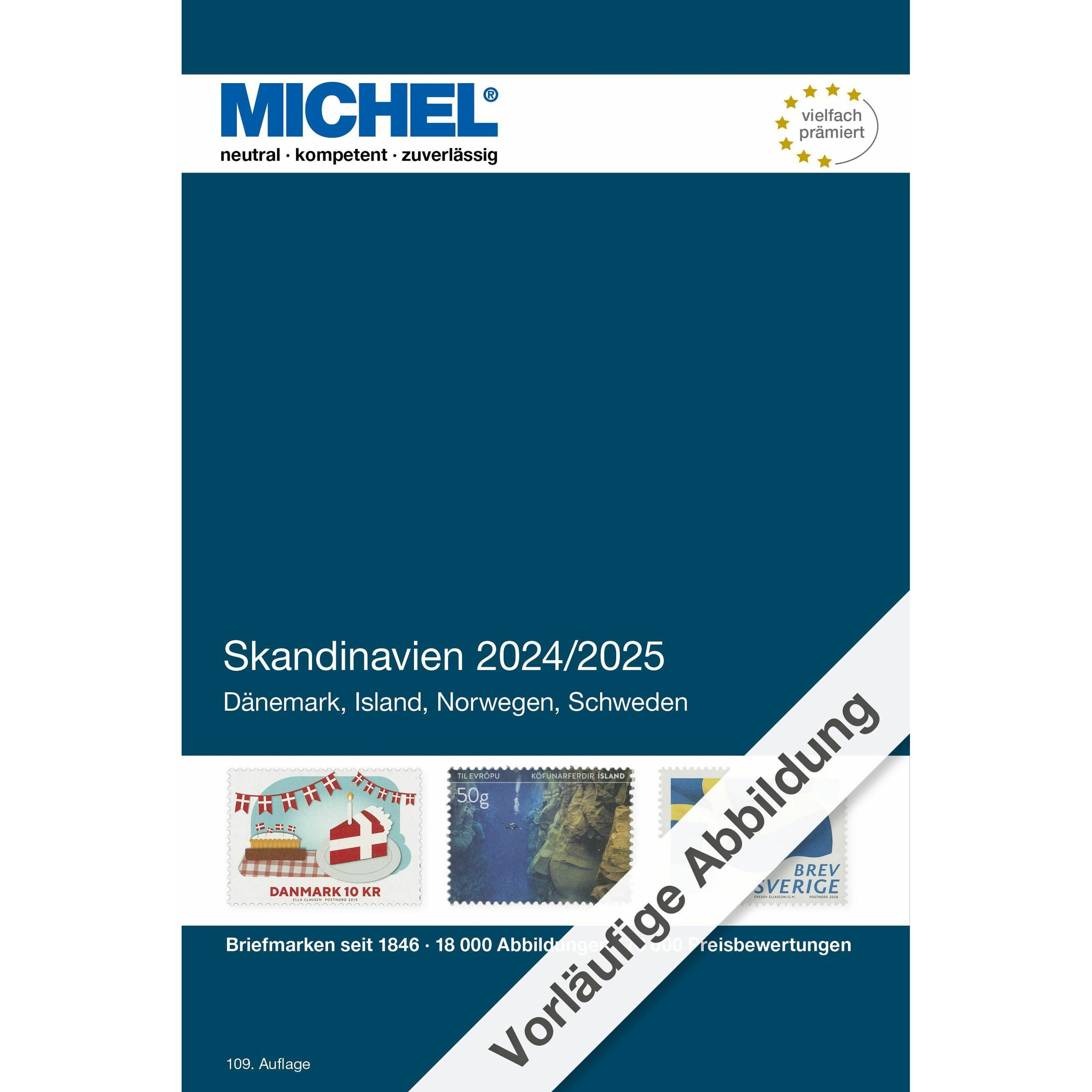 Skandinavien 2024/2025, Ratgeber von MICHEL-Redaktion