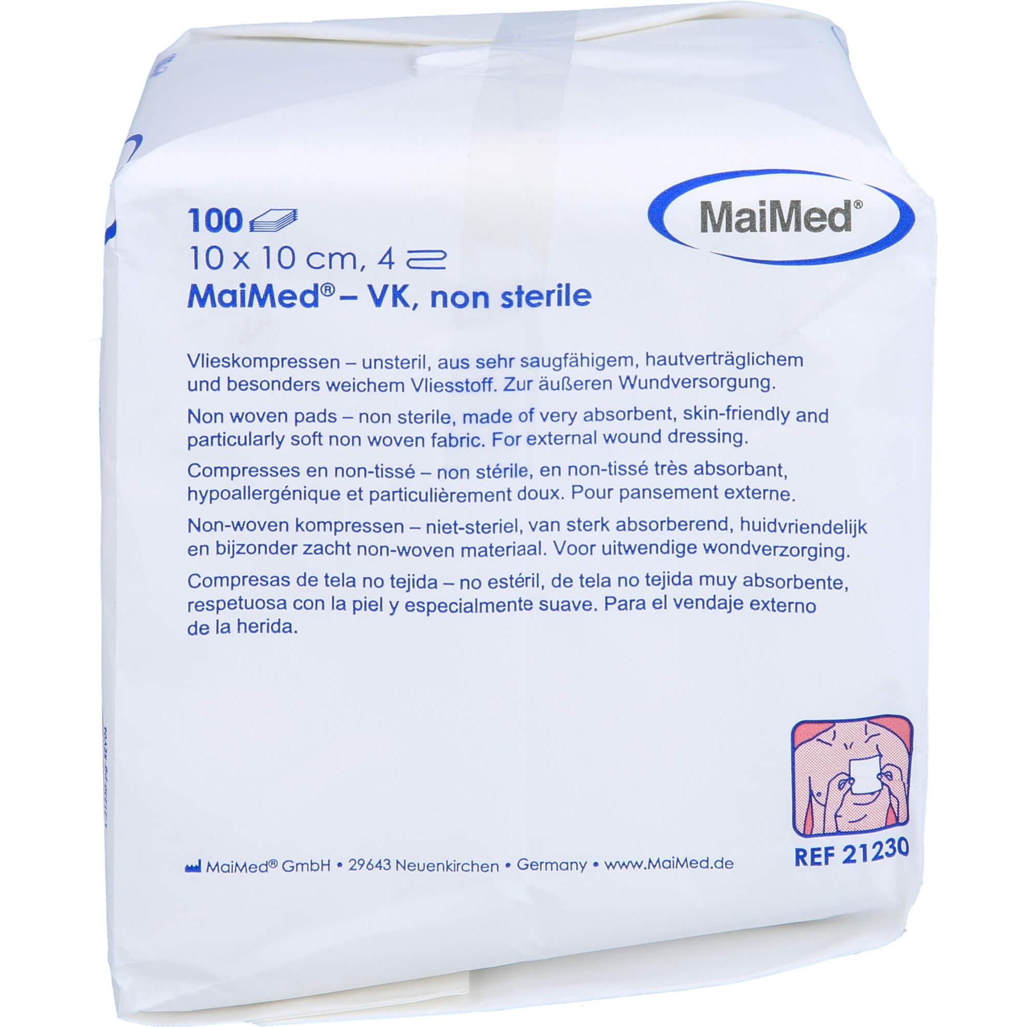 Thumbnail - MaiMed, Verbandsmaterial, Vlieskompressen unsteril