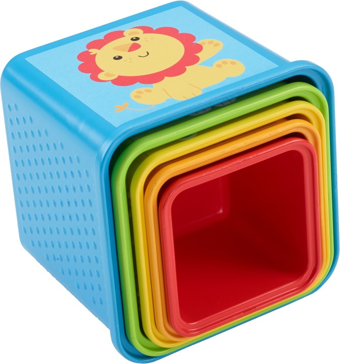 Image du produit Fisher-Price Cubes Découvertes - Jouet d'éveil - 6 mois et +