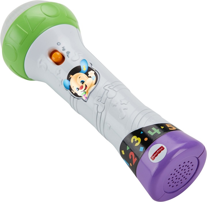 Actual product image Fisher-Price Laugh & Learn Rock & Record Microphone (German)