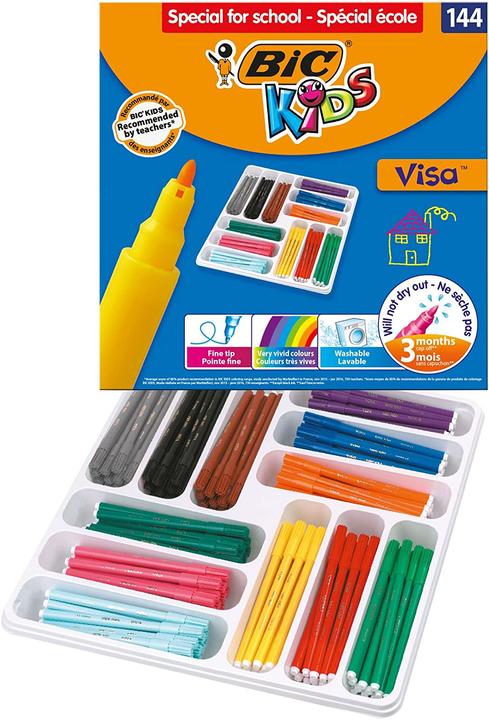 Produktbild Bic Kids Visa, 144st. (multicolour, 120 x)