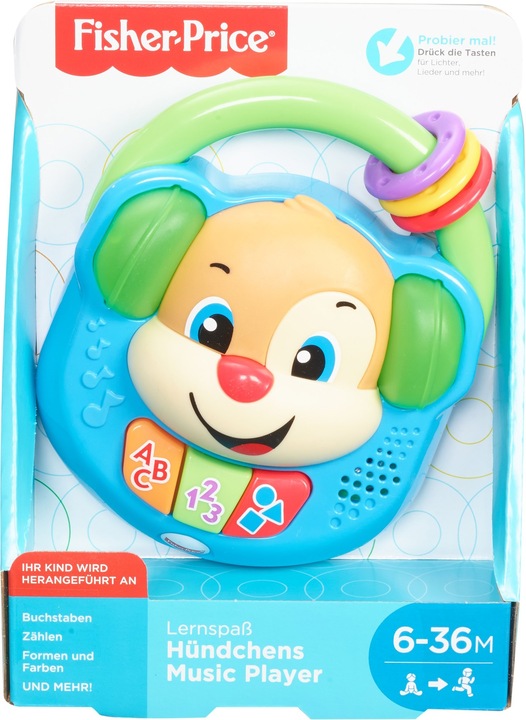 Actual product image Fisher-Price Laugh & Learn Sing & Learn Music Player (German)