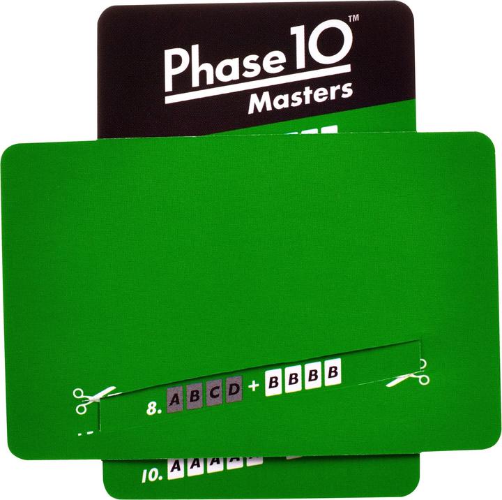 Immagine prodotto Mattel Games Fase 10 Masters (Tedesco)