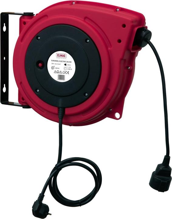 Actual product image Elmag Automatic cable reel EUROREEL ELECTRIC 20/230 (20 m, 7.50 mm²)