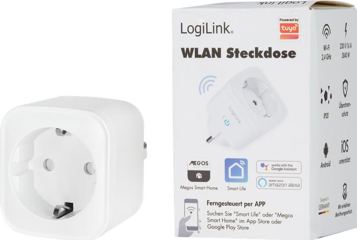 Immagine prodotto LogiLink Spina Smart Home Wi-Fi CEE 7/3