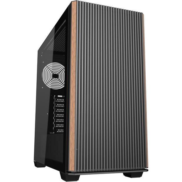 Darkflash Tech Darkflash DS900WS ATX computer case without fans (Black) (ATX), Case PC, Nero