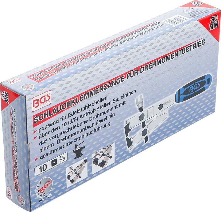 Produktbild BGS Achsmanschetten-Klemmen-Zange Drehmomentbetrieb (270 mm)