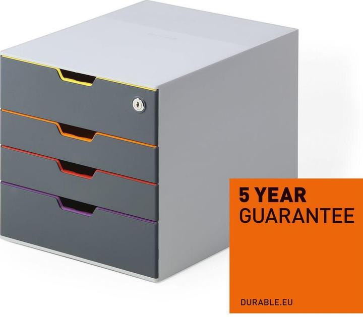 Image du produit Durable Boîte à tiroirs Varicolor Safe (A4, C4)