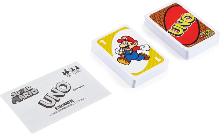 Actual product image Mattel Games UNO Mario Kart (English, Spanish)