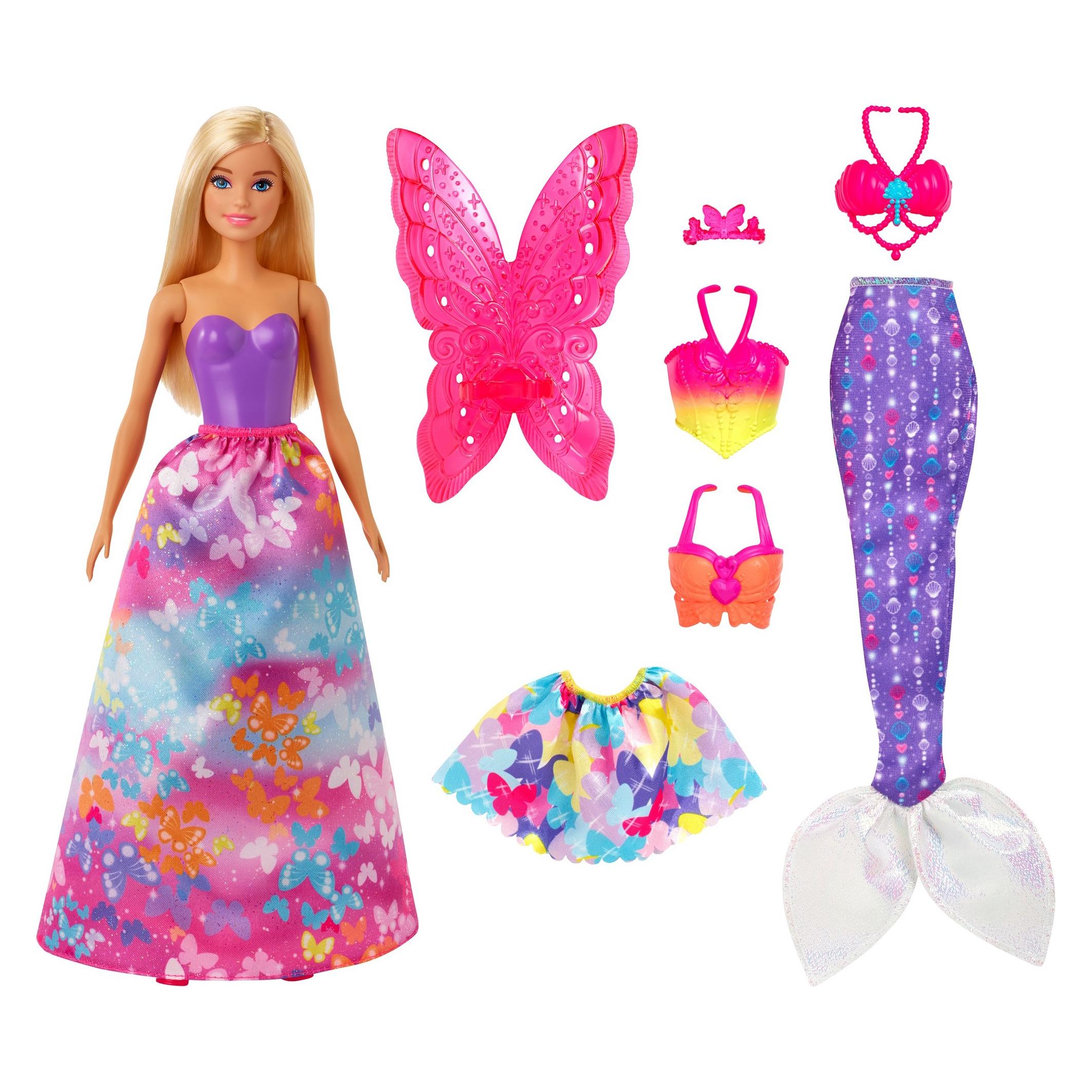 Barbie - Pack Moda Con 2 Abiti Completi E Accessori | Vestiti Per Bambole Con Stampe Animalier E Sneakers - 5