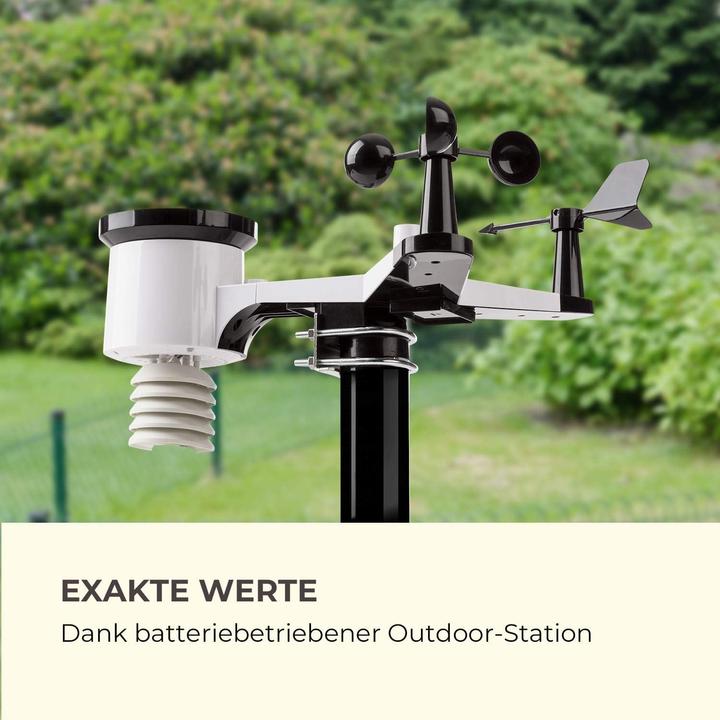 Produktbild Waldbeck Profi-Wetterstation mit App-Steuerung