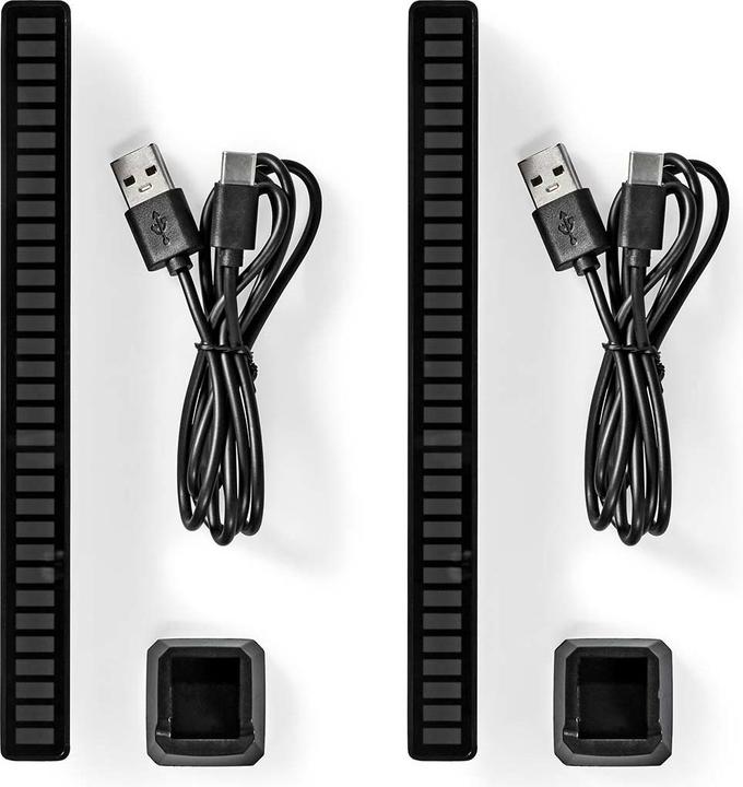 Actual product image Nedis Play Light | LED | Battery-powered | Used for: Desktop / Notebook | Black