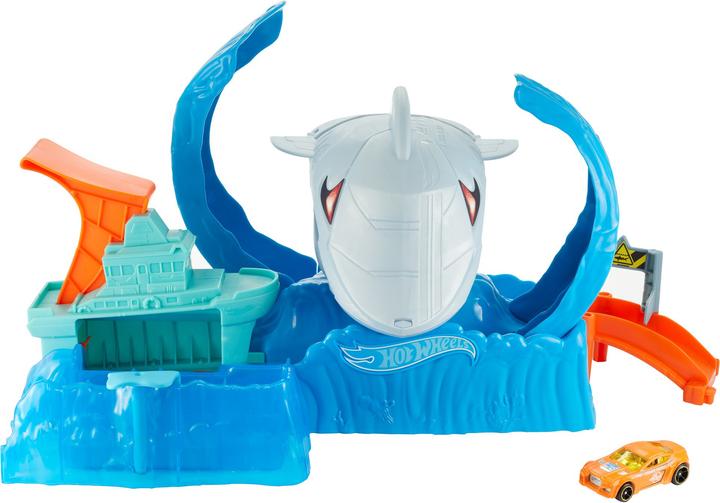 Produktbild Hot Wheels City Robo-Hai-Angriff Spielset