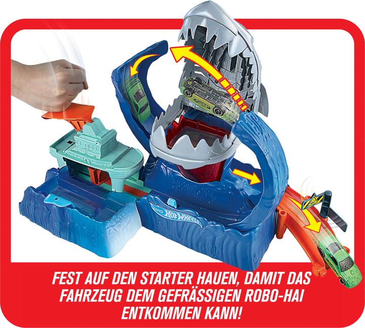 Produktbild Hot Wheels City Robo-Hai-Angriff Spielset