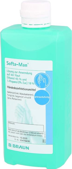 Produktbild B.Braun BRAUN Softa-Man Händedesinfektionsmittel, 500 ml Lösung (500 ml)