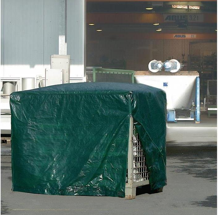 Bio Green Mesh box cover 125x85x98cm without zip - green (0.85 x 1.25 m)