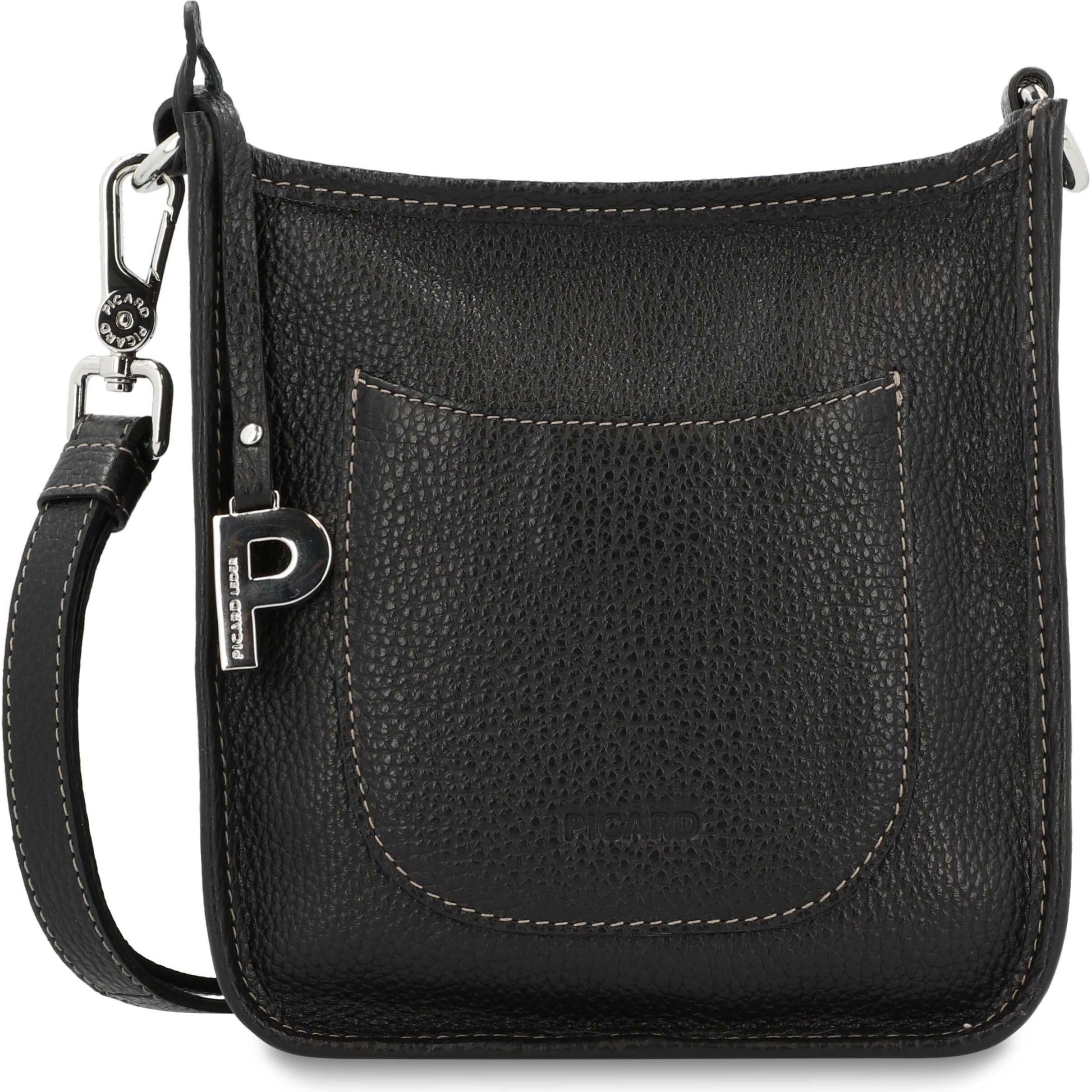 Picard, Handtasche, Schultertasche Kronberg, Schwarz