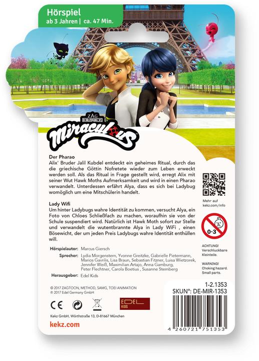 Actual product image Kekz Audio chip Miraculous: Lady Wifi (German)