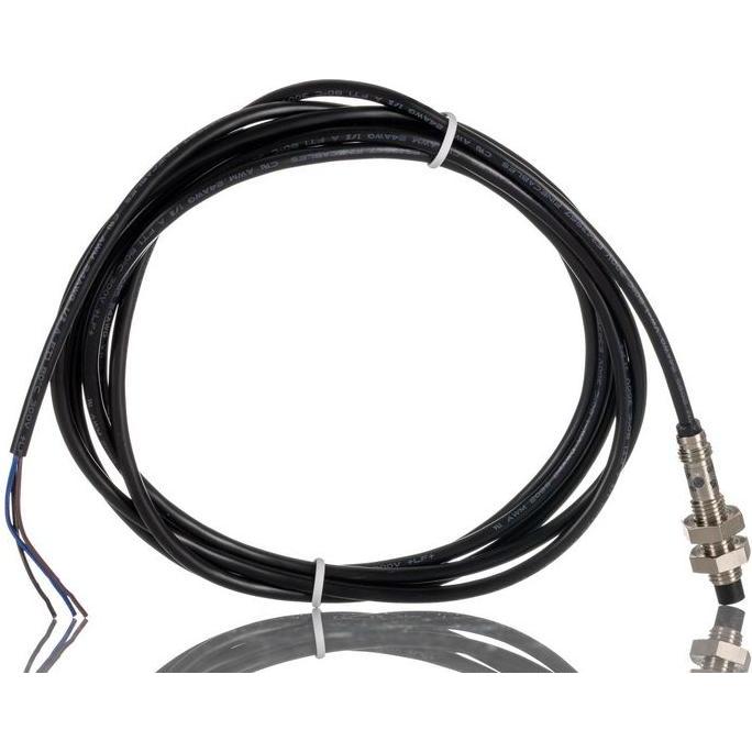 RS PRO M8 inductive sensor, Sr 2.5mm, NPN (Misuratore), Modulo elettronico