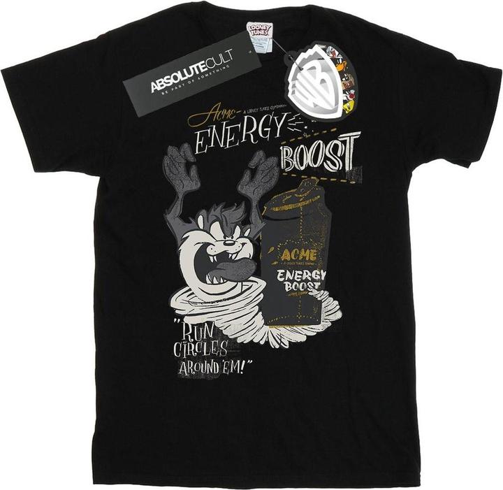 Looney Tunes Taz Energy Boost TShirt (L)