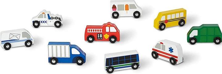 Produktbild Melissa & Doug Town Vehicles