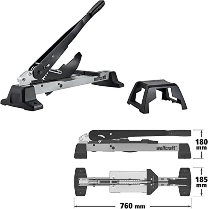 Produktbild wolfcraft wolfcraft 1 Vinyl- und Laminatschneider VLC 1000 (1 Blätter)