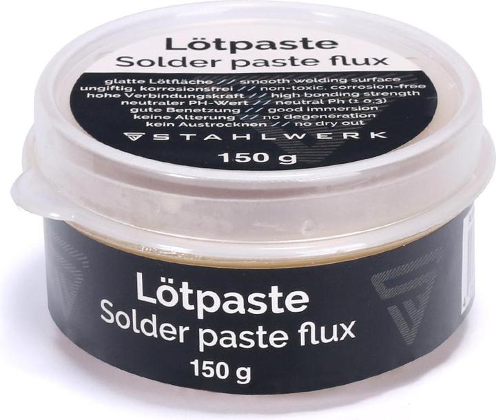 Stahlwerk 3 x soldering paste 150g for professional and precise soldering work