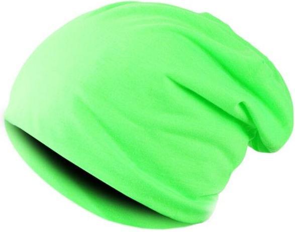 Actual product image JTI Thin baggy-style hat - green