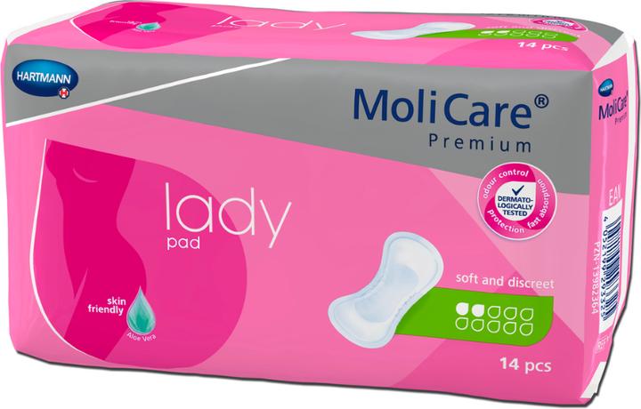 Actual product image MoliCare Lady Pad 1.5 drops (14 x)