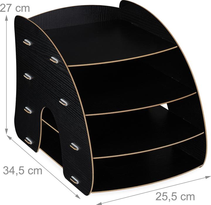 Produktbild Relaxdays Dokumentenablage (A4)