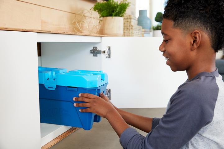 Actual product image Hot Wheels Track Builder Unlimited Stunt Crash Box