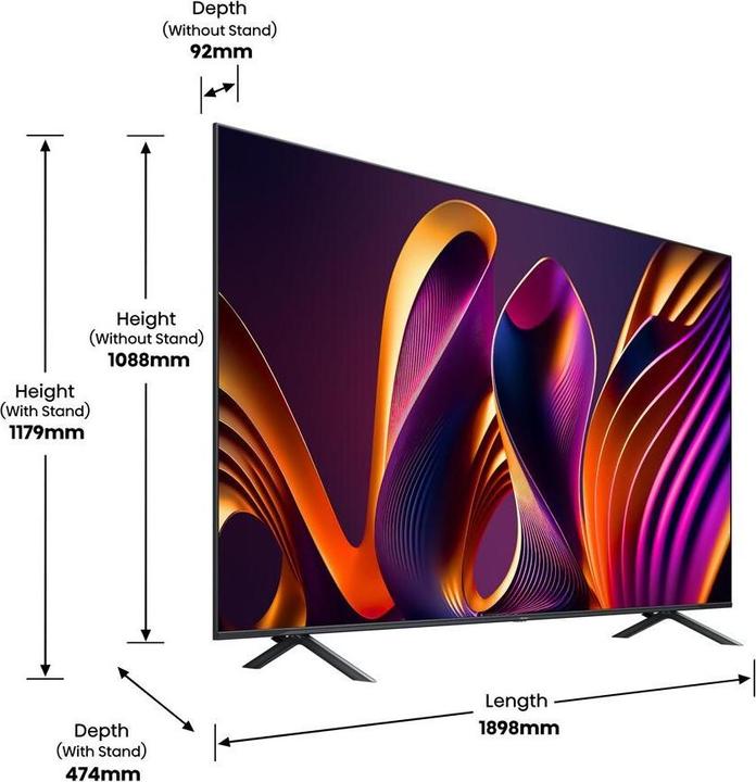 Produktbild Hisense TV 85E77NQ Pro (85", QLED, 4K, 2024)