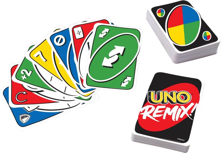 Produktbild Mattel Games Uno Remix - individuell gestaltbares Kartenspiel (Englisch)