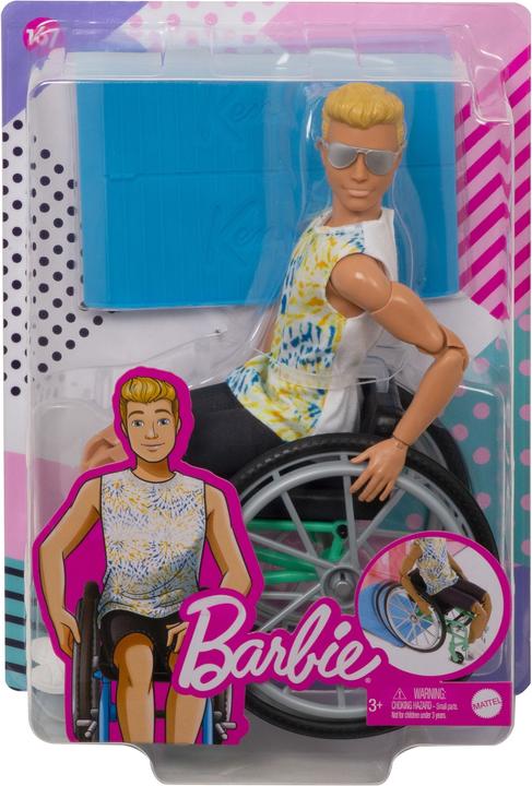 Produktbild Barbie Fashionistas Ken Puppe mit Rollstuhl