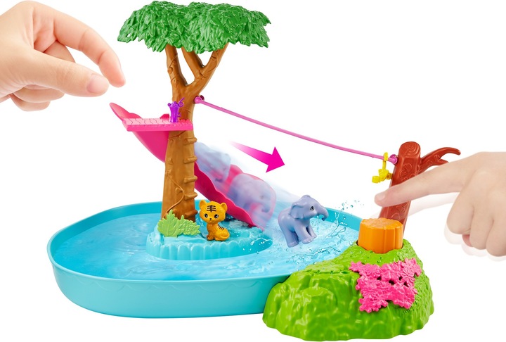 Immagine prodotto Barbie e Chelsea Il compleanno perduto Il fiume della giungla Play Set