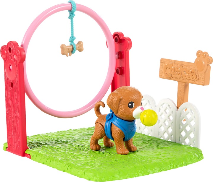 Image du produit Barbie Coffret Chelsea Dresseuse De Chiens