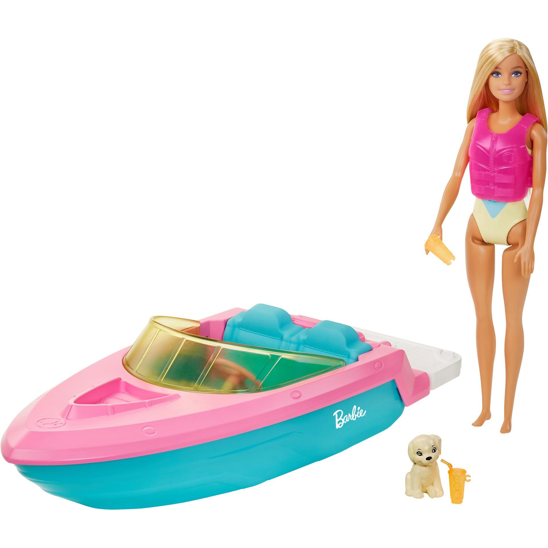 Barbie Boot mit Puppe